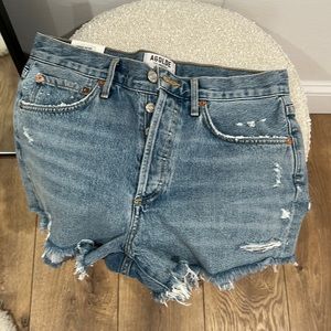 AGOLDE NWT Parker vintage cutoff shorts in swap meet, size 26